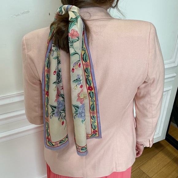 Escada beautiful pale pink cashmere blend blazer - Picture 8 of 14
